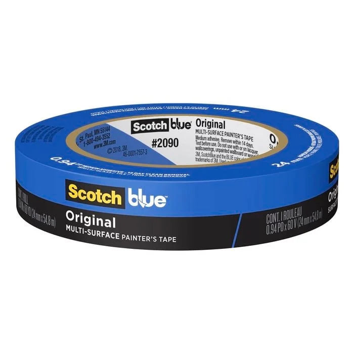 Scotch Blue General Purpose/Painting 24mmx55 Metre Masking Tape Roll/PKT