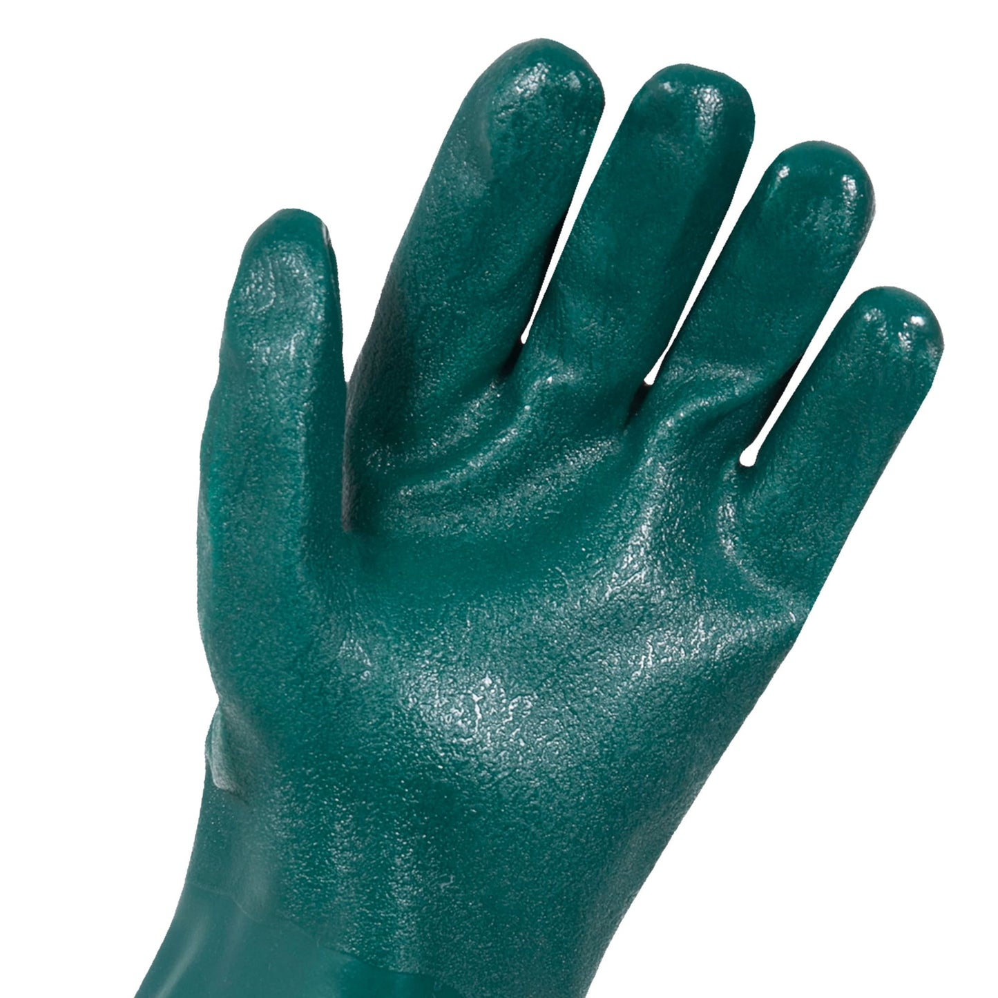 Green PVC Heavy Duty Double Dipped Interlock Lined