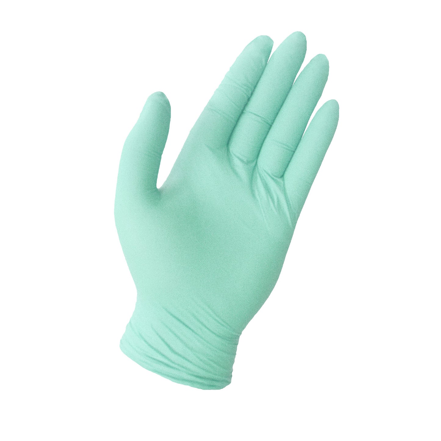 Techtile Examination Green Nitrile Powder Free Disposable Gloves