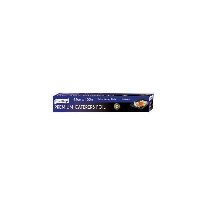AP CaterWrap Premium Extra Heavy Duty Aluminium Foil 44cmx150 Metre ROLL