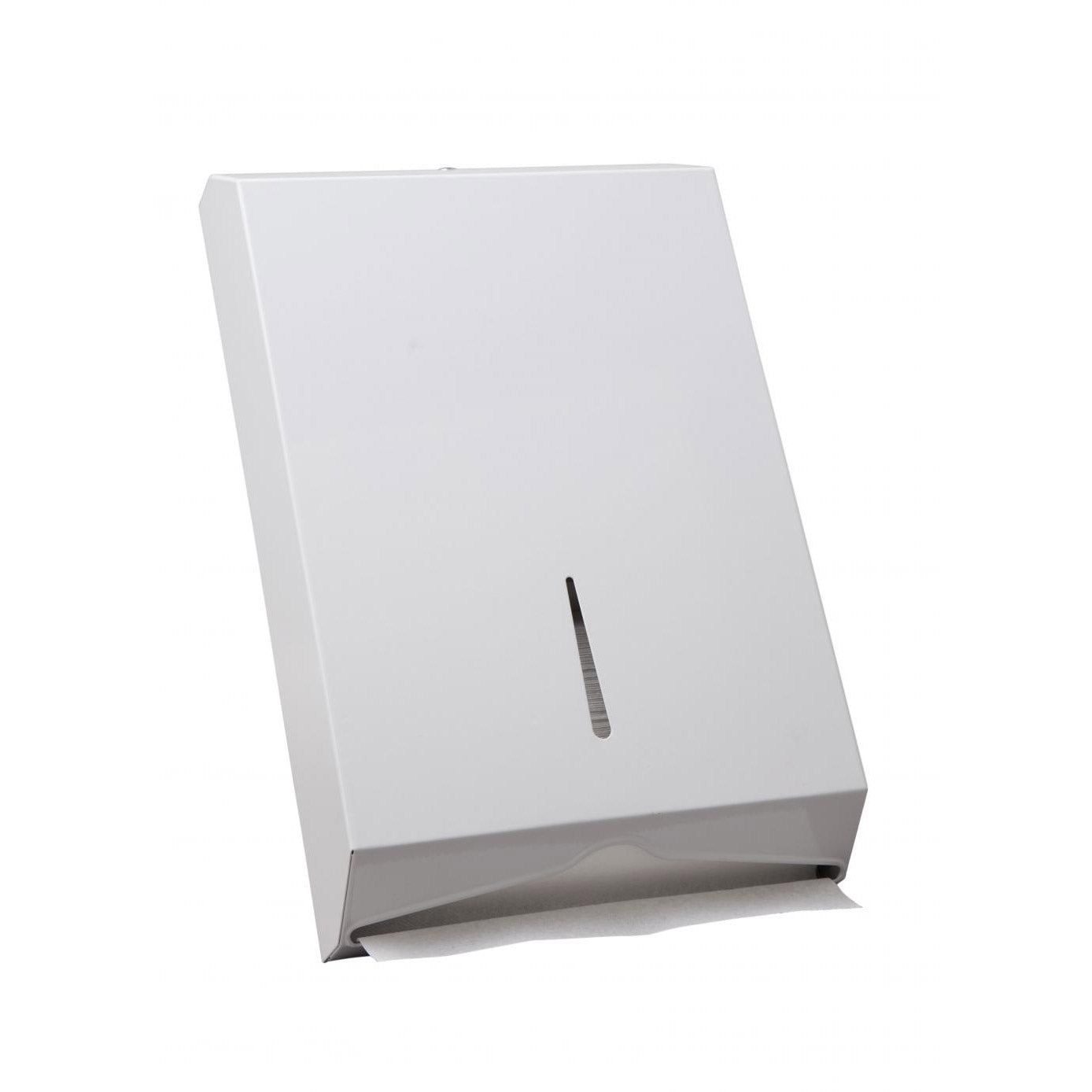 Interleaved Hand Towel Wall-Mounted Metal Dispenser