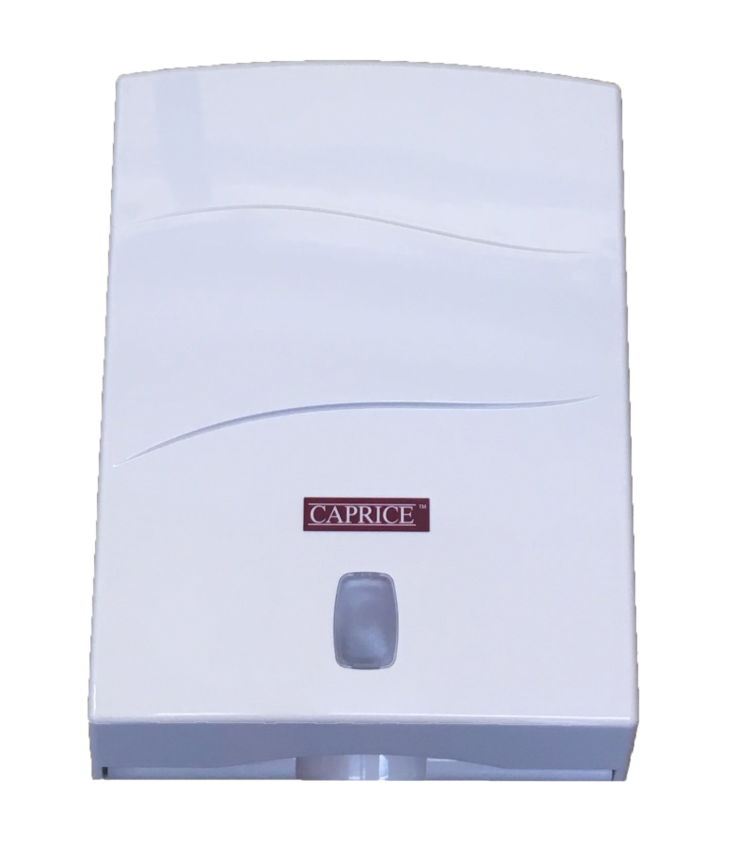 White Interleaved Hand Towel Wall Mounted Plastic Dispenser