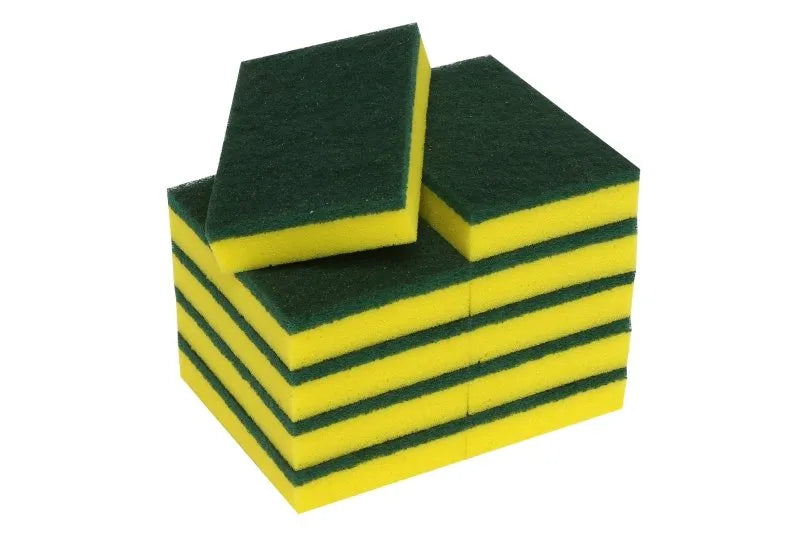 Yellow Sponge & Green Scourer