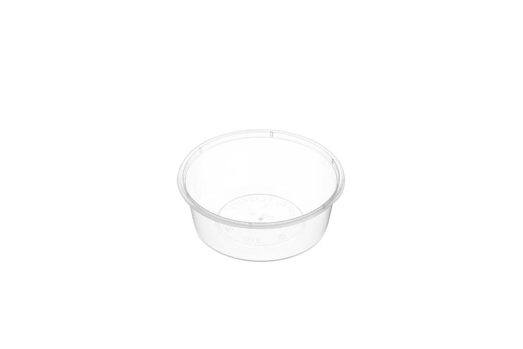 Genfac 280ml Round Base Containers