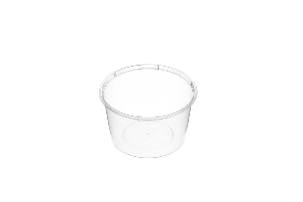 Genfac 500ml Round Base Containers