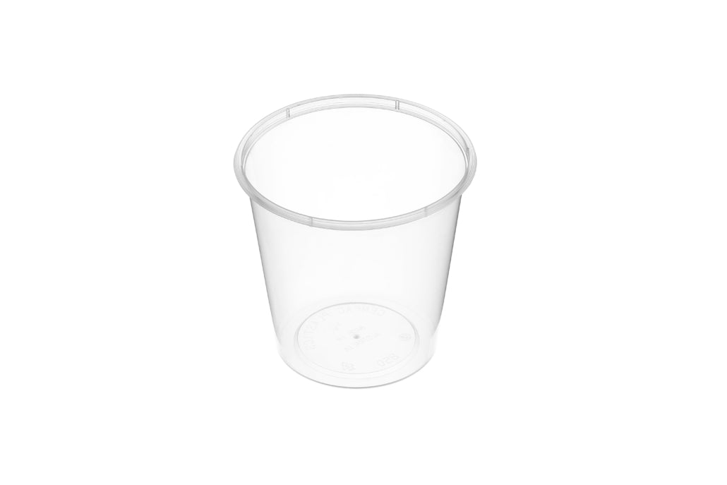 Genfac 850ml Round Base Containers