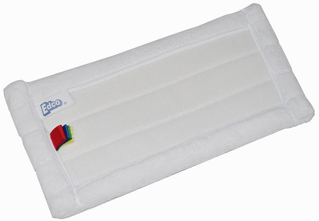 Edco Microfibre Power White Flat Mop Pad