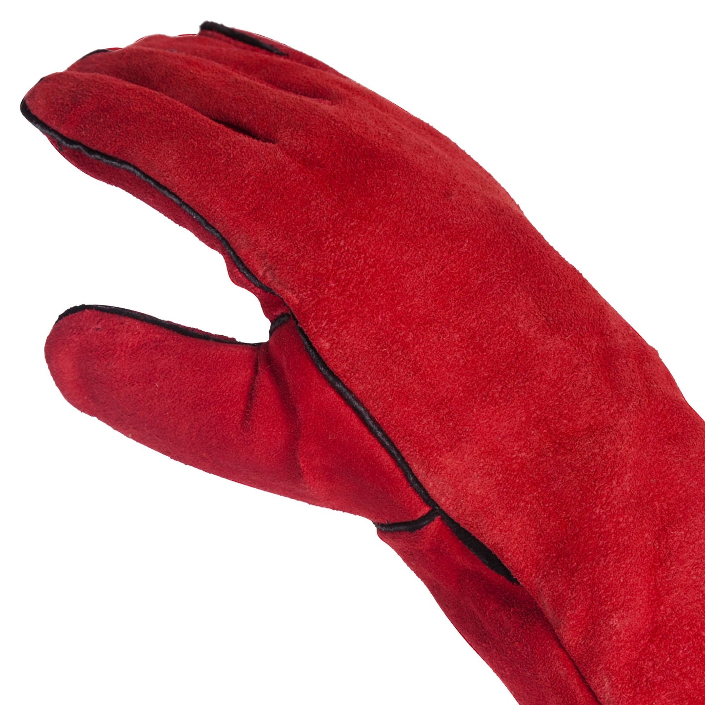 Namib Red Split Leather Multi-Purpose Oven-Welders Gauntlet Gloves