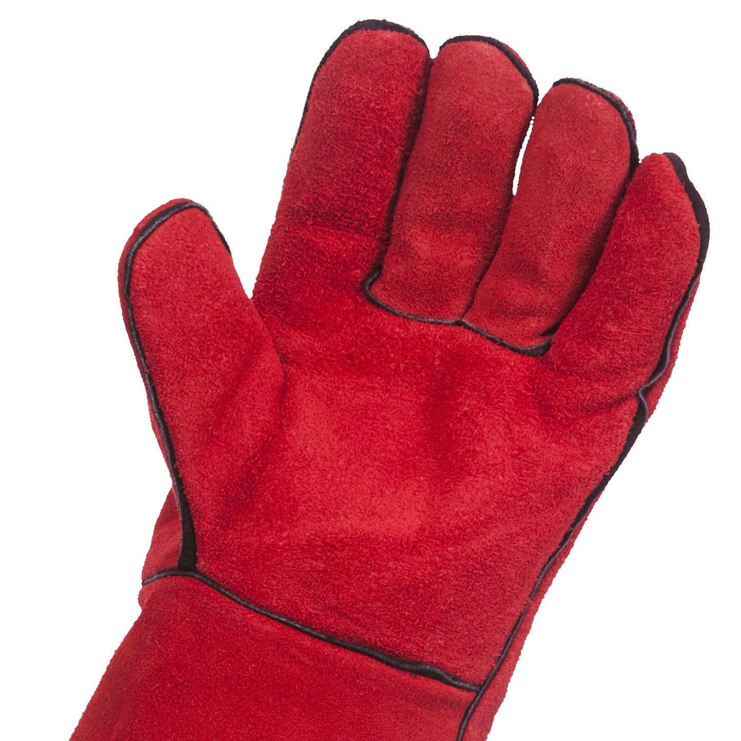Namib Red Split Leather Multi-Purpose Oven-Welders Gauntlet Gloves