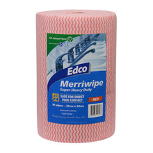 Edco Merriwipes Red Super Heavy Duty Wipes