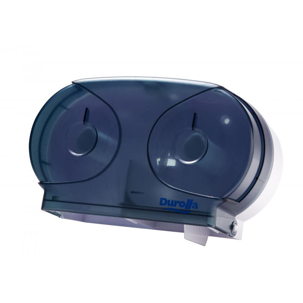 Mini Jumbo Twin Toilet Roll Wall Mounted Plastic Dispenser