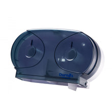 Mini Jumbo Twin Toilet Roll Wall Mounted Plastic Dispenser