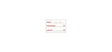 Date/Prep/Use By Food Safety Labels Waterproof