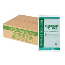 240 Litre Green Bin Liners
