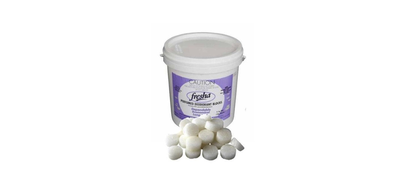 Fresha PDCB (25gm Lavender Perfumed Toilet & Urinal Deodorant Blocks)