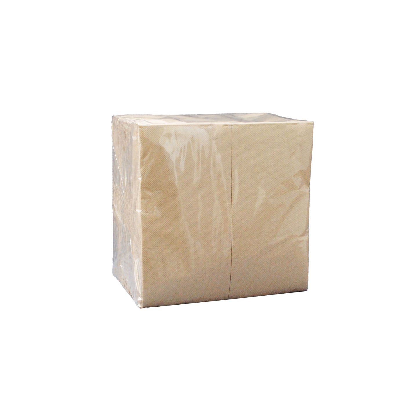 Green Recycled Brown Kraft GT Fold Quilted Dinner Napkins