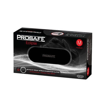 Prosafe Eclipse Nitrile Black Powder Free Disposable Gloves