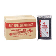 55 Litre Premium Black Star Seal Bin Liners