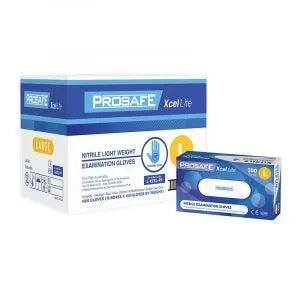 Prosafe Xcel Lite Premium Nitrile Blue