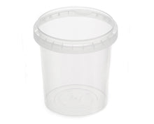 Genfac Round 870ml (118mm) Tamper Evident Containers