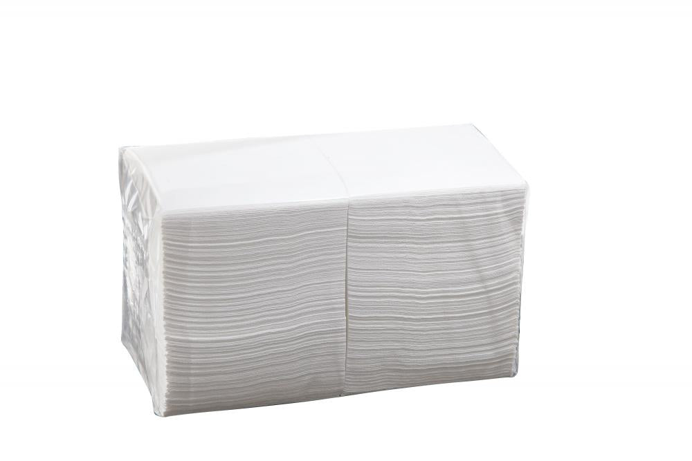 Ultrasoft White Quilted Cocktail Napkins