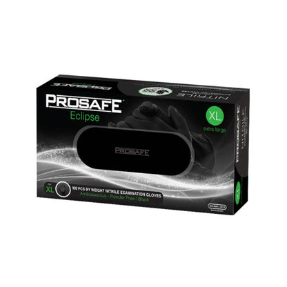 Prosafe Eclipse Nitrile Black Powder Free Disposable Gloves